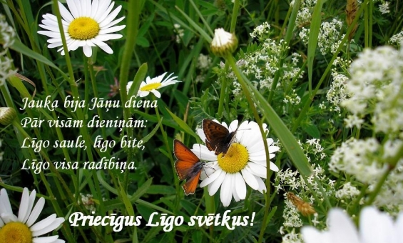 PRIECĪGUS LĪGO SVĒTKUS!